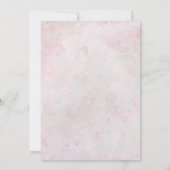 Roze Pilates & Matcha (elke leeftijd) 25e verjaard Kaart (Achterkant)