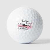 Roze Pilates Prinses Reformer Golfballen (Voorkant)