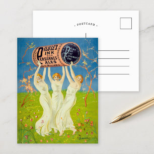 Roze pillen voor Bleke mensen   Leonetto Cappiello Briefkaart