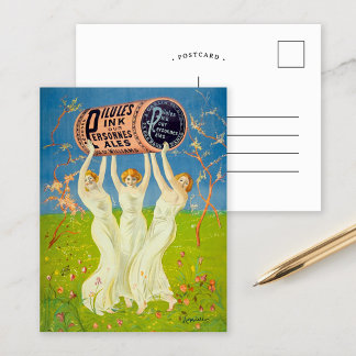 Roze pillen voor Bleke mensen | Leonetto Cappiello Briefkaart