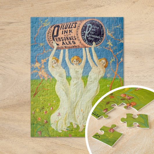 Roze pillen voor Bleke mensen | Leonetto Cappiello Legpuzzel