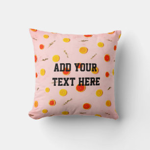 Roze  Pillow Citrus Kussen