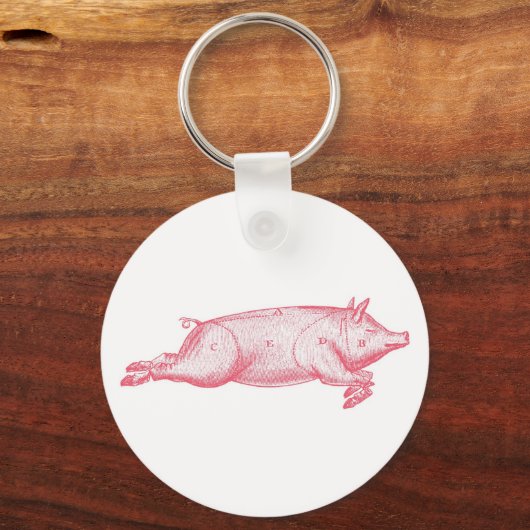 Roze pincode sleutelhanger (Voorkant)