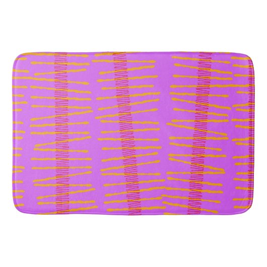Roze pinda badmat (Voorkant)
