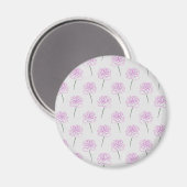 roze pinda magneet (Voorkant / Achterkant)