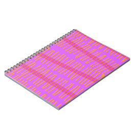 Roze pinda notitieboek