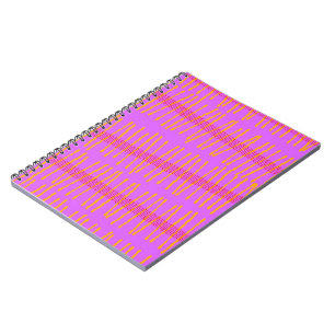 Roze pinda notitieboek
