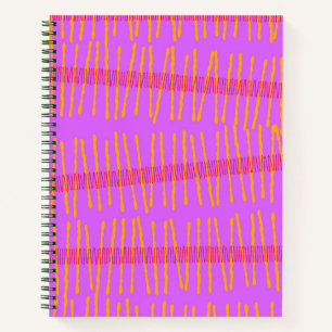 Roze pinda notitieboek