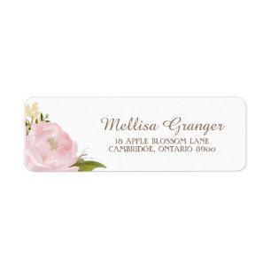 roze pinda ' s bruiloft label