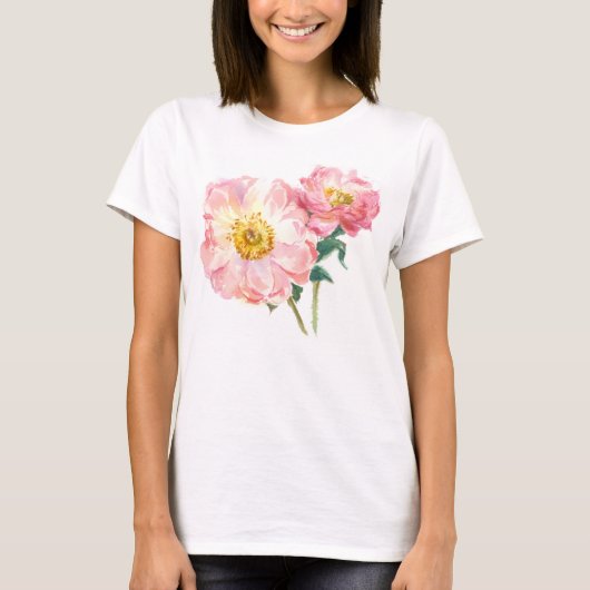 roze pinda t-shirt (Voorkant)