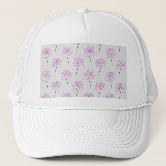 roze pinda trucker pet (Voorkant)