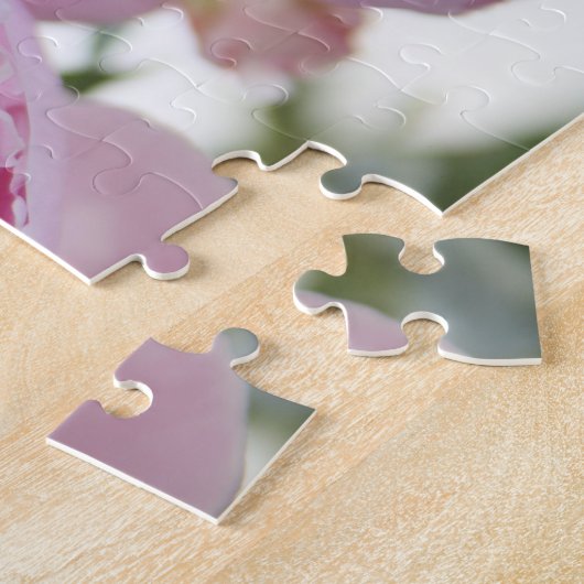 Roze pinda's legpuzzel (Zijkant)