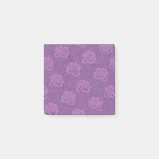 roze pinda's - Postit Notes pad (Voorkant)