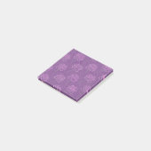 roze pinda's - Postit Notes pad (Schuin)