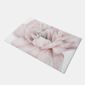 Roze pinda's, romantisch, bruiloft, , shabby, chic deurmat (Schuin)