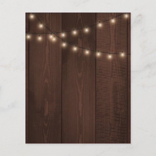 Roze pinda's Rustige budgetuitnodiging voor baby s (Achterkant)