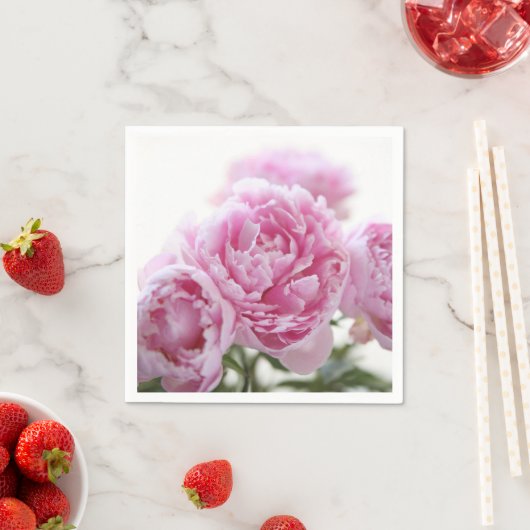 Roze pinda's servetten (Insitu)