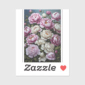 Roze pinda's sticker (Vel)