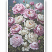 Roze pinda's sticker (Voorkant)