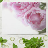 Roze pinda's theedoek (Gevouwen)