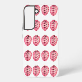 Roze Pinecones Samsung Galaxy S22 Plus Hoesje Samsung Galaxy Hoesje