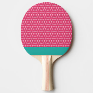 Roze pingpong tafeltennisbatje