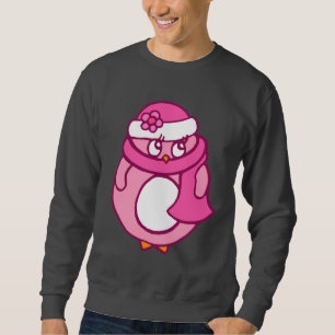 Roze Pinguïn Sweatshirt