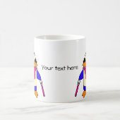 Roze pinguïns koffiemok (Center)