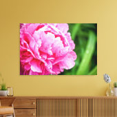 roze pink canvas afdruk (Insitu (Woonkamer))