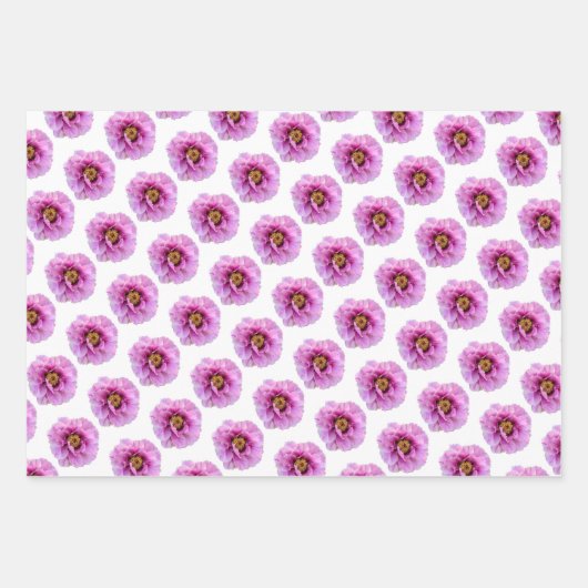 roze pink pink pony uit de roze , fuchsia inpakpapier vel (Voorkant 2)