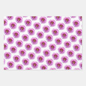 roze pink pink pony uit de roze ,  fuchsia inpakpapier vel (Voorkant)