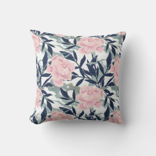 Roze pinkroze roze roze bloem tuinbouquet kussen