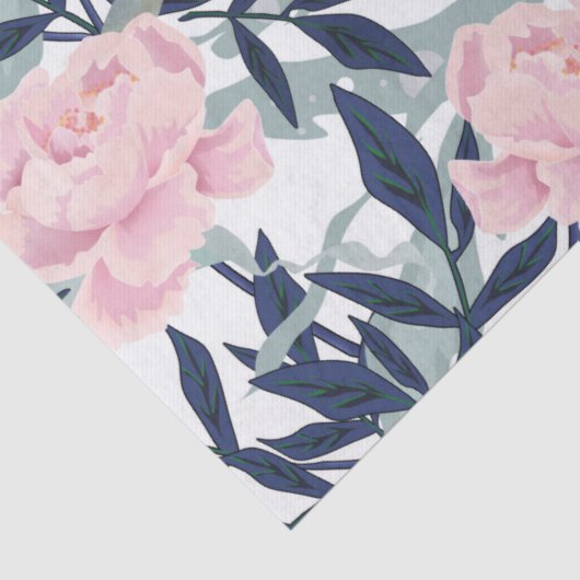 Roze pinkroze roze roze bloem tuinbouquet tissuepapier (Detail)