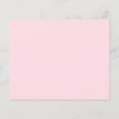 Roze Pioen | 90e Budget Verjaardag Uitnodiging (Achterkant)