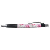 Roze Pioen Bloem Pen (Bovenkant)