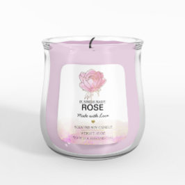 Roze Pioen Bloem Sticker