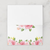 Roze Pioen Bloemen Plaats Kaarten Plaatskaartje (Buitenkant ongevouwen)