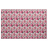 Roze Pioen Bloemen Stof (Fat Quarter)