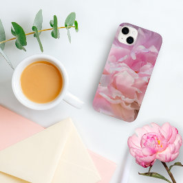 Roze Pioen Bloesem iPhone / iPad hoesje