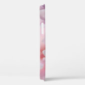 Roze Pioen Bloesem iPhone / iPad hoesje (Achterkant / Rechts)