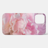 Roze Pioen Bloesem iPhone / iPad hoesje (Achterkant (horizontaal))