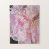 Roze Pioen Bloesem Legpuzzel (Verticaal)