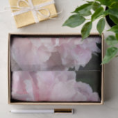 Roze Pioen Bloesem Tissuepapier (Geschenk)