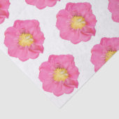 Roze Pioen Botanisch Cadeaupapier Tissuepapier (Detail)