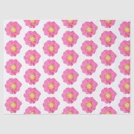 Roze Pioen Botanisch Cadeaupapier Tissuepapier