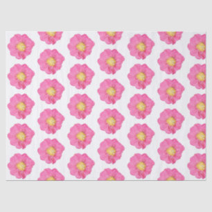 Roze Pioen Botanisch Cadeaupapier Tissuepapier