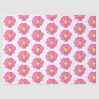 Roze Pioen Botanisch Cadeaupapier Tissuepapier