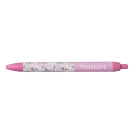 Roze Pioen Custom Naam Pen