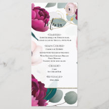 Roze Pioen Eucalyptus Tuin Bloem Glam Menu