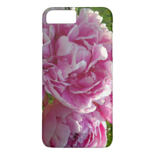 Roze Pioen foto huisje boerderij bloementuin Case-Mate iPhone Case